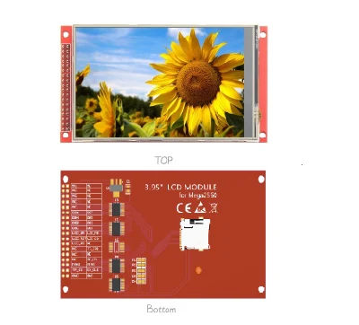 4.0 インチ 320X480 Arduino Mega2560 TFT LCD モジュール表示画面 8 ビット パラレル インターフェイス タッチパネル付き